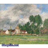 Tranh sơn dầu khung cảnh đẹp